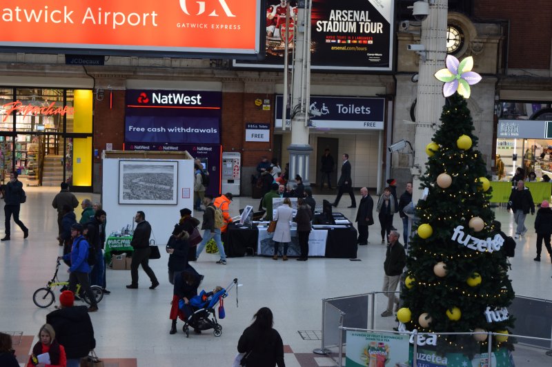 London Victoria Train Station 2018