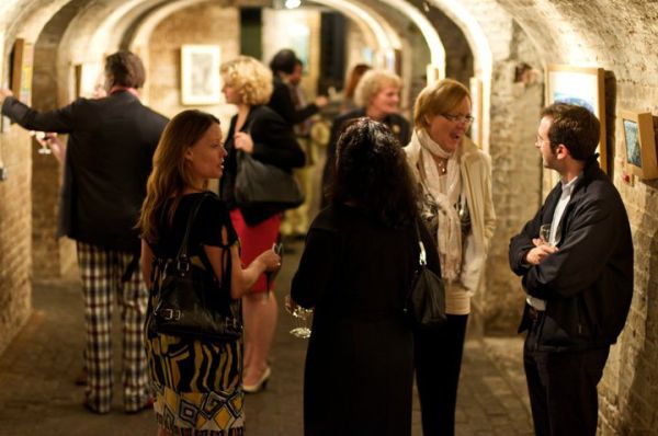 Crypt Gallery, St Pancras. 2010